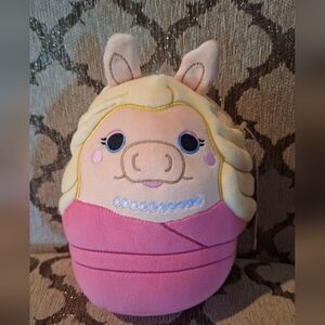 Squishmallows Muppets Miss Piggy Stuffed Animal